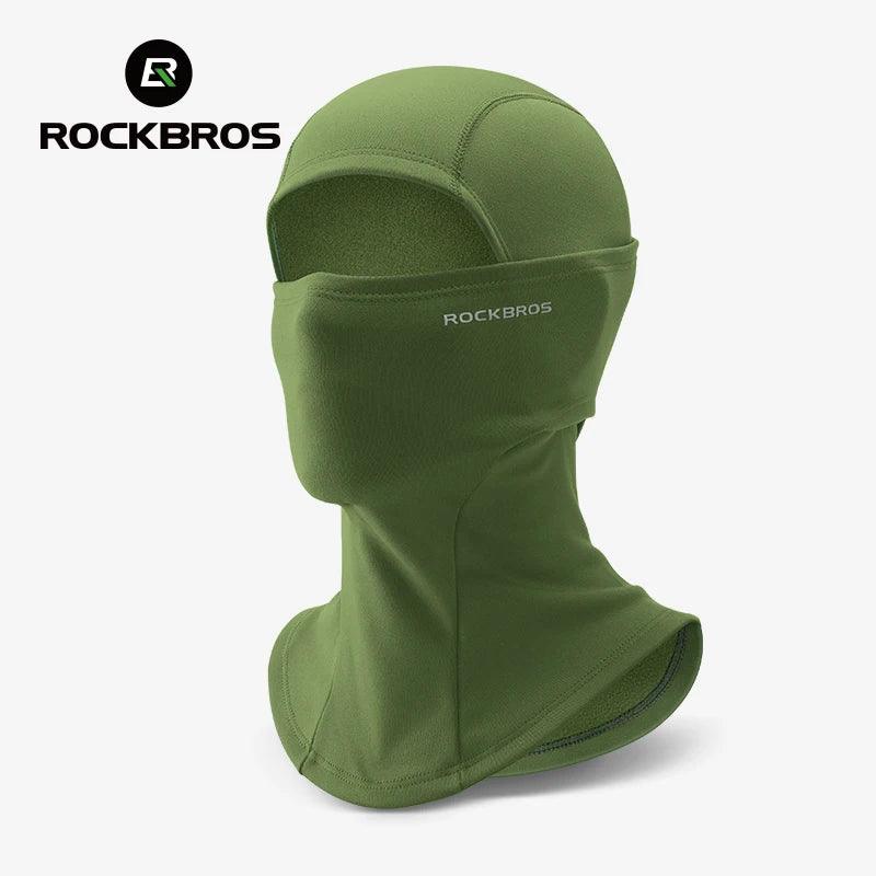 ROCKBROS Cyling Mask Winter Scarf Keep Warm Moto Mask Balaclava Fishing Skiing Mask Bicycle Scarf Motorcycle Scarf Bike Hat