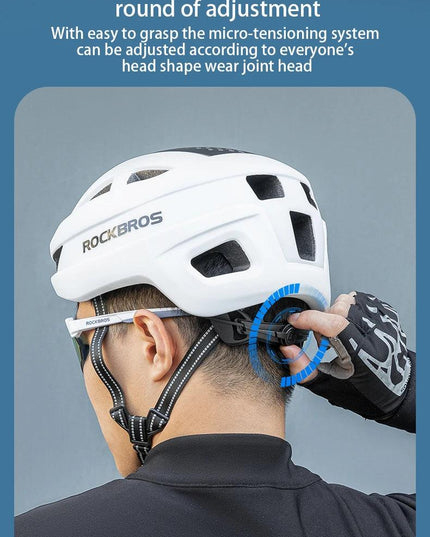 ROCKBROS Magnetic Suction Shell Helmets Safe Breathable Cycling Rock Climbing Skateboarding Roller Skating Men Women Bike Helmet