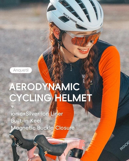 ROCKBROS Cycling Helmet Men Women Bicycle Helmet Intergrally-molded Adjustable MTB Road Thickened Sport Safe Hat Bike Helmet