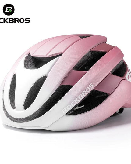 ROCKBROS Cycling Helmet Ultralight Safety Road Mountain Bike Helmet Adjustable Intergrally-molded Outdoor Racing Road Helmet
