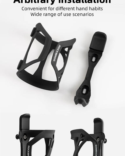 ROCKBROS Bicycle Water Bottle Cage Road Mountain Bicycle Bottle Rack ABS+PC Lightweight Cycling Bottle Bracket Water Cup Rack