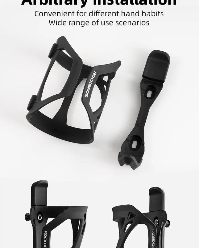 ROCKBROS Bicycle Water Bottle Cage Road Mountain Bicycle Bottle Rack ABS+PC Lightweight Cycling Bottle Bracket Water Cup Rack