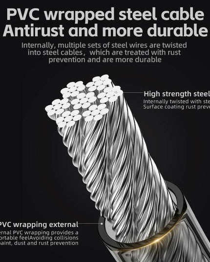 ROCKBROS Bicycle Lock Portable Anti-theft Zinc Alloy Multifunctional Cable Lock MTB Road Cycling Motorcycle Bike Accessories