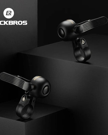 ROCKBROS Bike Bell Horn Handlebar Cycling Call Bicycle Alloy Ring Crisp Sound Warning Alarm For Safety MTB Road Bike Accessories