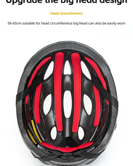 ROCKBROS Bicycle Helmet Men EPS Integrally-molded Breathable Cycling Helmet Men Women Goggles Lens Aero MTB Road Bike Helmet