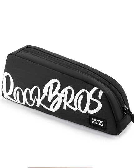 ROCKBROS Waterproof Bicycle Top Tube Bag Lightweight Bike Frame Pack Durable Cycling Storage Bag for Mountain and Road Bikes