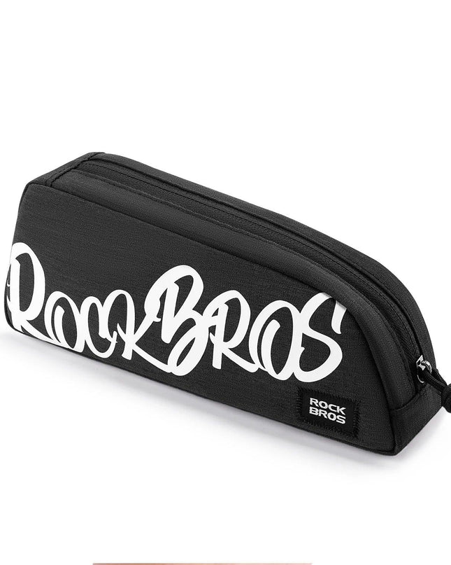 ROCKBROS Waterproof Bicycle Top Tube Bag Lightweight Bike Frame Pack Durable Cycling Storage Bag for Mountain and Road Bikes