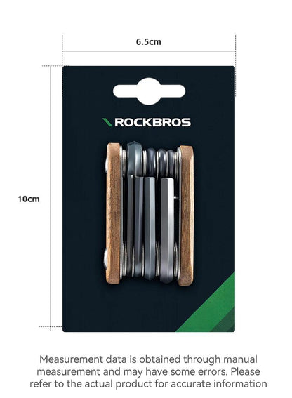 ROCKBROS 8 in 1 Bicycle Repair Tool Portable Bike Bicycle Screwdriver Repair Cycling Tool Mountain Bike Wrench Multi Tools