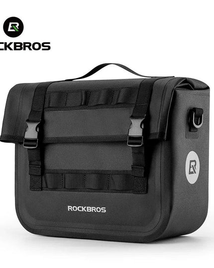 ROCKBROS 15L Multifunctional Saddle Bag Waterproof Cycling MTB Bike Rack Bag Travel Bag 3D support Big Capacity Bicycle Rear Bag