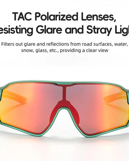 ROCKBROS Child Photochromic Polarized Sunglasses Bicycle Eyewear UV400 Kids Bike Goggles Protection Classic Windproof Glasses