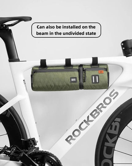 ROCKBROS Multifunctional Bike Bag Windproof Detachable Bag Large Capacity Pannier As Front Bag Tail Bag Cycling Accessories