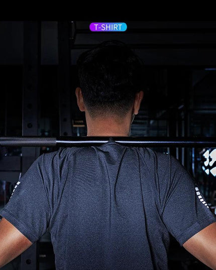 ROCKBROS Men's Tracksuit Gym Fitness Running 5 Pcs/Set Quick Dry Sweat-absorb Compression Sport Suit Clothes Jogging Sport Wear