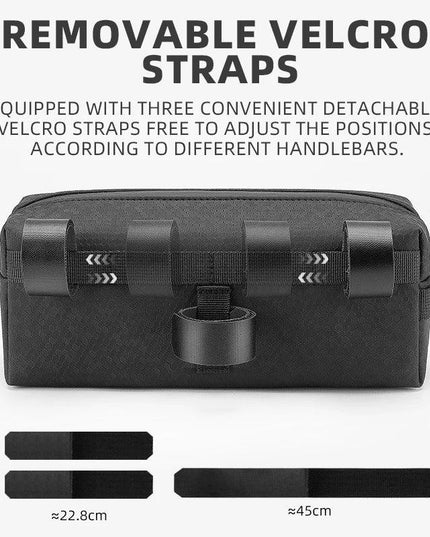 ROCKBROS Bicycle Front Bag Large Capacity Storage Case MTB Road Cycling Bicycle Handlebar Multifunction Basket Bike Accessories