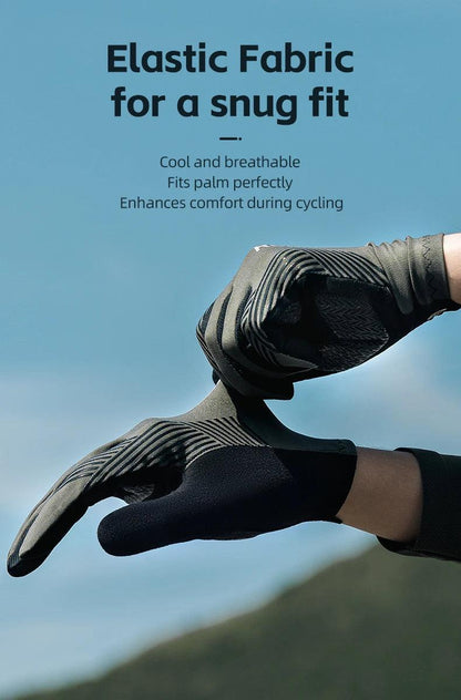 ROCKBROS Cycling Gloves Spring Summer Gloves Touch Screen Anti-slip Breathable MTB Road Bike Running Fitness Gym Motor Gloves