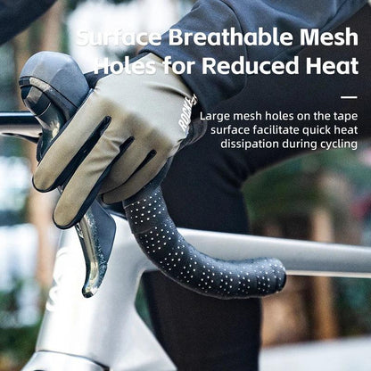 ROCKBROS Road Bike Handlebar Tape Breathable Anti-slip Shock Absorbing Belt Winding Straps Soft Wear-Resistant Cycling Strap