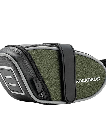 ROCKBROS Bicycle Saddle Bag Portable Waterproof Cycling Seat Tail Pouch Ciclismo Seatpost Backpack Storage Rear Bag Pannier