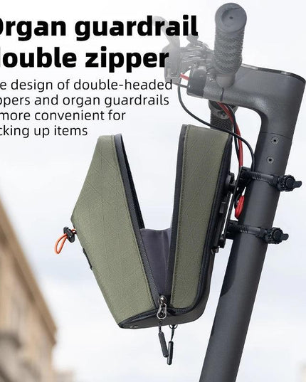 ROCKBROS Folding Bicycle Water Bottle Bags Fashion Front Frame Kettle Bags for Brompton Bike Electric Scooter Tools Package