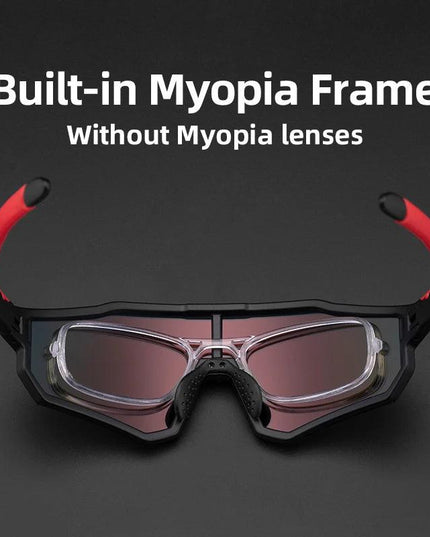 ROCKBROS Cycling Glasses Photochromic Polarized Lens Sunglasses UV400 Protection Eyewear Skiing Fishing Climbing Bicycle Goggles