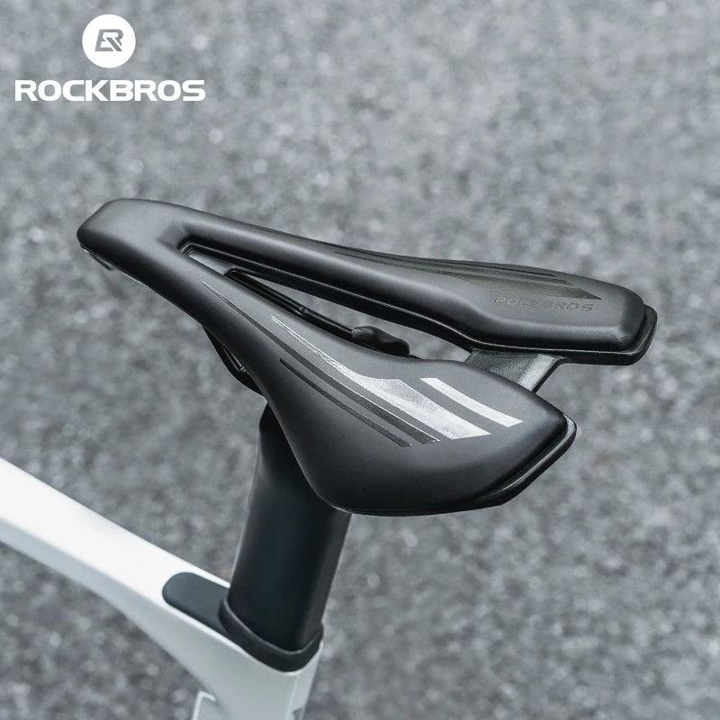 ROCKBROS Bicycle Saddle Ultralight Hollow Comfortable Saddle Breathable MTB Road bike Shockproof Sports Cycling Seat Lightweight