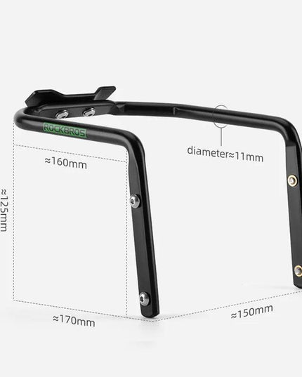 ROCKBROS Bicycle Tail Bag Stabilizer Bike Saddle Frame Bottle Cage Fixing Support Seat Bow Conversion Bracket Bicycle Accessory