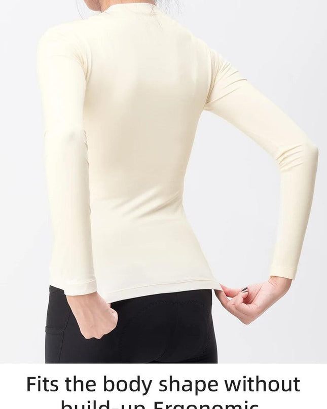 ROCKBROS TVI Series Thermal Underwear Lightweight Fleece Long Sleeve Innerwear Autumn Winter Women Tight Underwear Cycling Wear