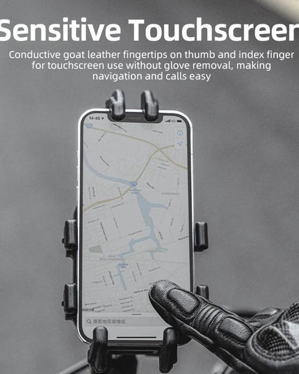 ROCKBROS Gloves Full Finger Racing Gloves Motorcycle Tactical Gloves Touch Screen Outdoor Sports Protection Cycling Bike Gloves