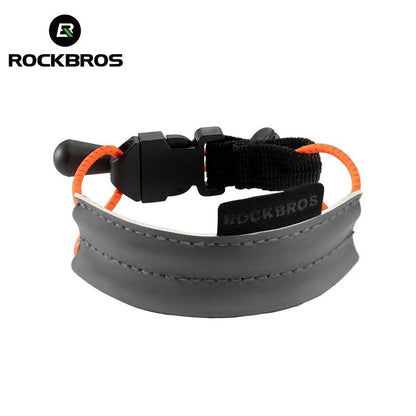 ROCKBROS Bicycle Leg Strap Safety Reflective Outdoor Bicycle Ankle Leg Band Portable Sports Camping Harnesses Cycling Equipment