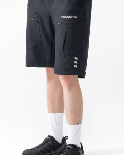 ROCKBROS Cycling Shorts Separable Underwear Shorts MTB Sports Casual Pants Bike Shorts Fitness Breathable Outdoor Ciclismo Pants