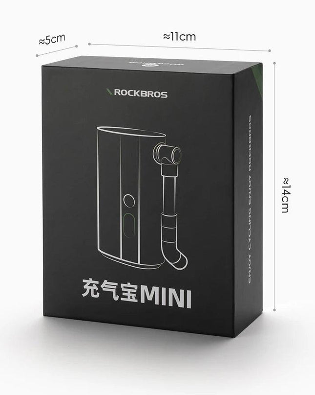ROCKBROS Mini Pump 150psi Portable Riding Bicycle Electric Air Pump 5V2A Type-C Outdoor Portable  MTB Road Bike Motorcycle Pumps