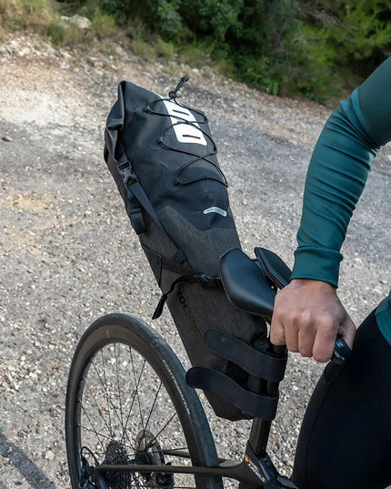 ROCKBROS Bike Bag Waterproof Reflective 10L Large Capacity Saddle Bag Cycling Foldable Tail Rear Bag MTB Road Trunk Bicycle Bag