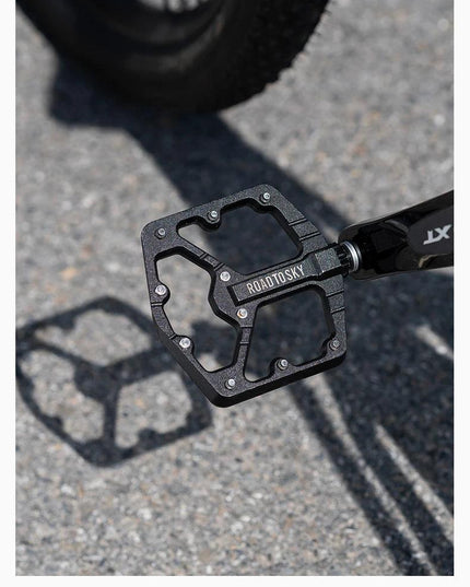 ROCKBROS ROAD TO SKY Cycling Pedals CNC Aluminum Alloy 3 Bearings Structure MTB Bike Pedals High Quality Bike Pedals Accessories