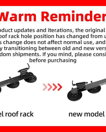 ROCKBROS Bike Bicycle Rack Suction Roof-Top Bike Car Racks Carrier Quick Install Bike Roof Rack MTB Mountain Road Bike Accessory