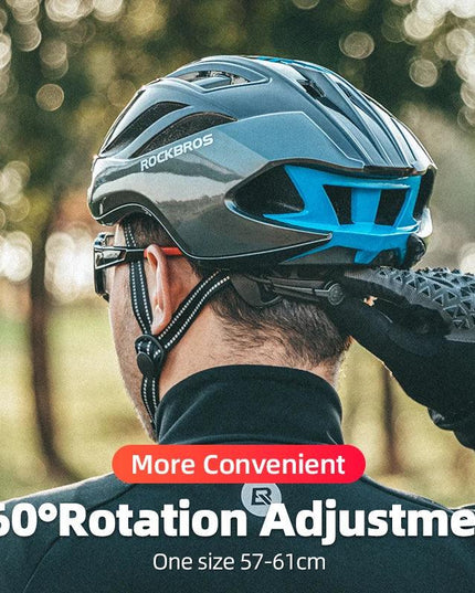 ROCKBROS Bicycle Helmet Cap Integrally-molded Helmet Ultralight Outdoor Safety Riding Race Bike Helmet Casco Ciclismo 57-61cm