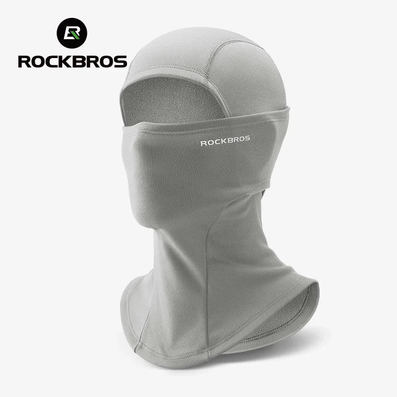 ROCKBROS Winter Cycling Mask Fleece Thermal Keep Warm Windproof Cycling Face Mask Balaclava Ski Mask Fishing Skiing Hat Headwear