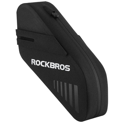 ROCKBROS Bicycle Saddle Bag 0.6L Capacity Waterproof Bike Rear Tail Bag Can Hang Taillights MTB Road Bike Bag Bike Accessories