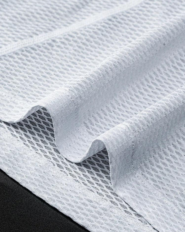 ROCKBROS Bike Vest Breathable  Men's Sleeveless Short Summer Undershirt Windbreaker Tshirt Quick Dry Elastic Mesh Underwear