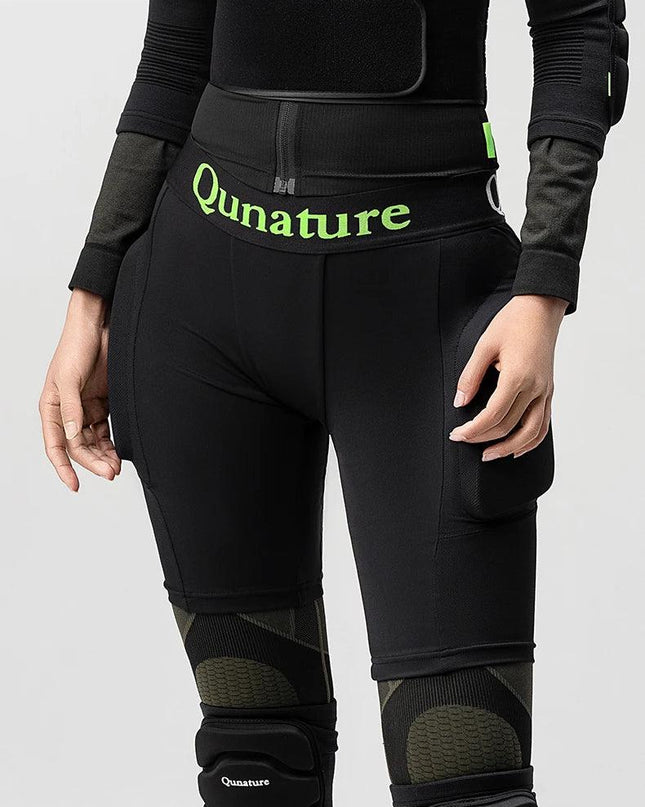 Qunature Ski Hip Protector Pants Adjustable Adult Sports Gear Shorts Snowboard Protection 3D Hip Pads for Motorcycle Skating