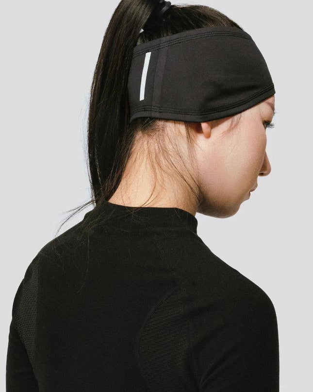ROCKBROS Fleece Ear Warmer Sports Headband Windproof Warm Headwear Earmuffs Outdoor Riding Skiing Ear Warmers High Elasticity