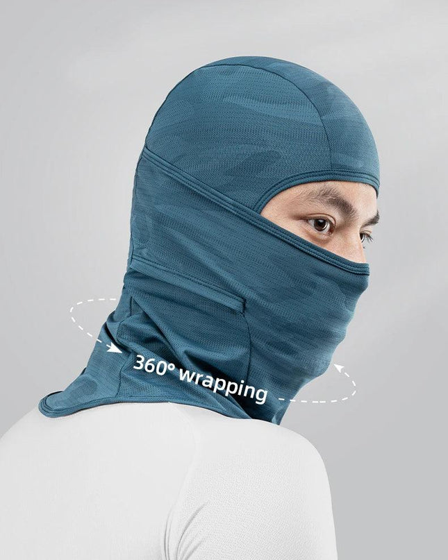 ROCKBROS Full Face Mask UV Sun Protection Cycling Mask Summer Balaclava Hat Bike Scarf Breathable Outdoor Motorcycle Face Masks