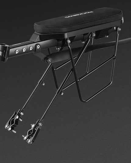 ROCKBROS Bicycle Luggage Carrier Aluminum Alloy Shelf MTB Cycling Bicycle Front Rack With Taillight Seatpost Bag Holder Stand