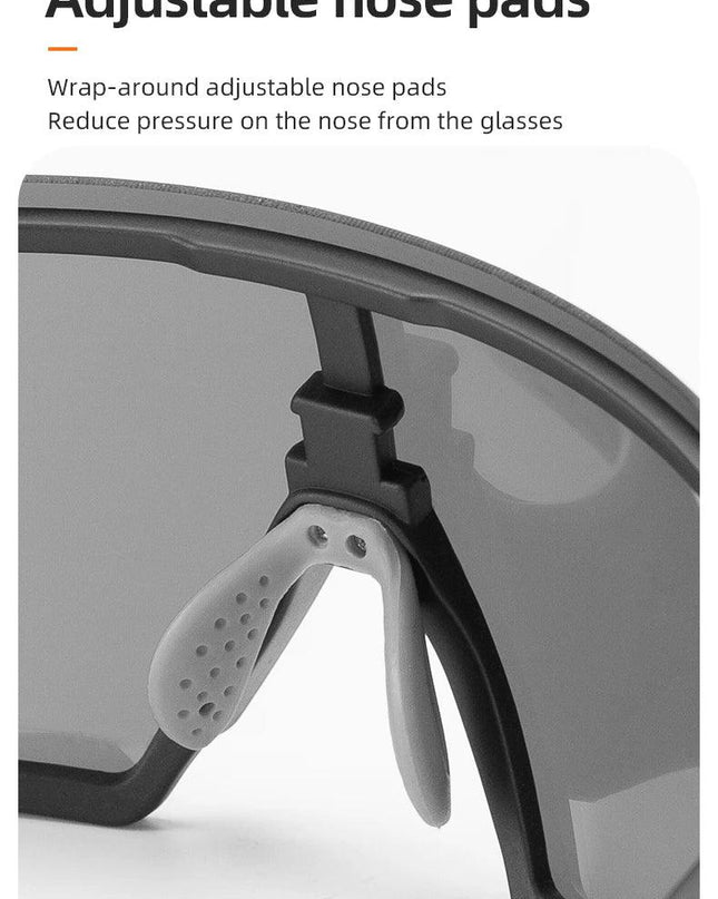 ROCKBROS Cycling Glasses Polarized UV400 Protection Bicycle Sunglasses Men Women Photochromic MTB Road Bicycle Goggles Eyewear