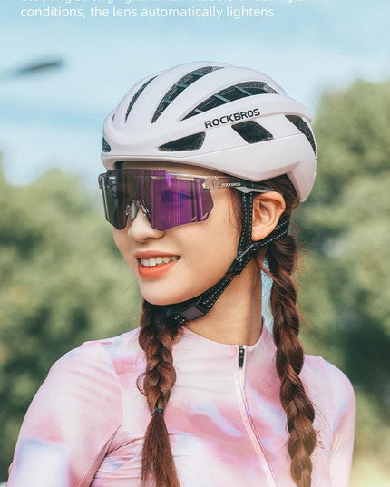 ROCKBROS Cycling Glasses MTB Road Bike Eyewear Driving Golf Goggles Protection Sports UV400 Sunglasses Polarized/Photochromic