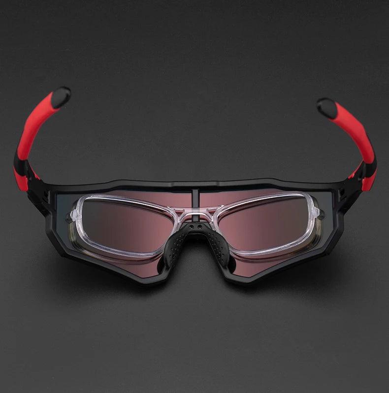 ROCKBROS Cycling Glasses Photochromic Polarized Lens Sunglasses UV400 Protection Eyewear Skiing Fishing Climbing Bicycle Goggles