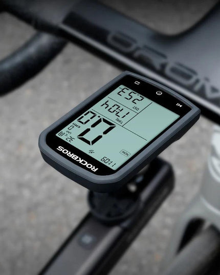 ROCKBROS  Bicycle Computer GPS 5.0 ANT Bluetooth Waterproof Wireless Cyclocomputer Speedometer Bike Stopwatch Bike Accessories