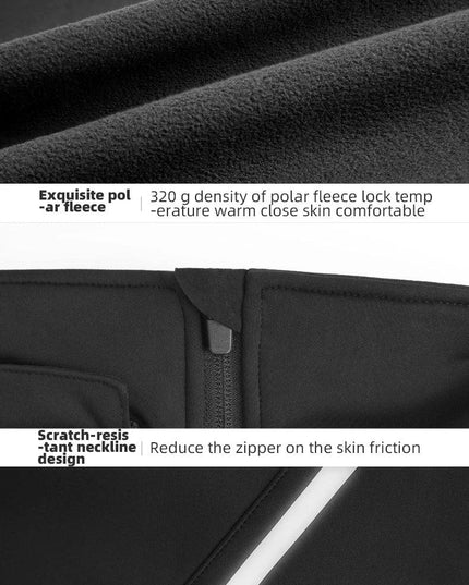 ROCKBROS Bicycle Jacket Winter Cycling Clothing Thermal Fleece Long Sleeve Cycling Bike Clothing Warmer Windproof Sportswear