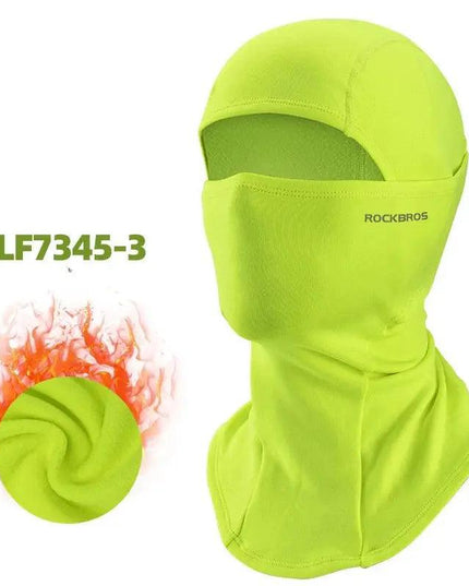 ROCKBROS Winter Face Mask Breathable Ski Cycling Scarf Running Training Balaclava Outdoor Sports Warm Winderproof Bike Equipment