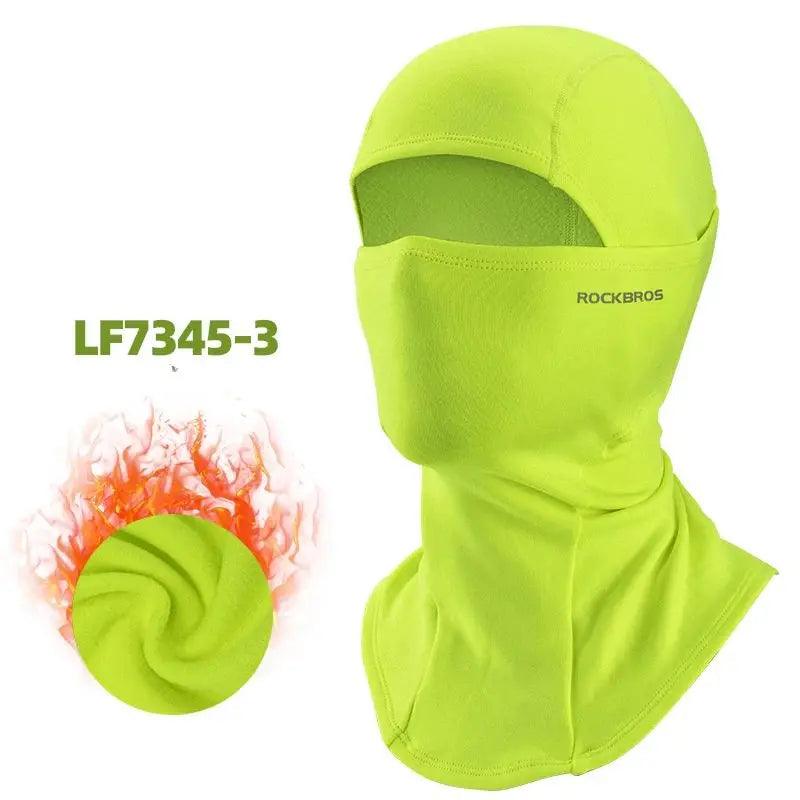 ROCKBROS Winter Face Mask Breathable Ski Cycling Scarf Running Training Balaclava Outdoor Sports Warm Winderproof Bike Equipment