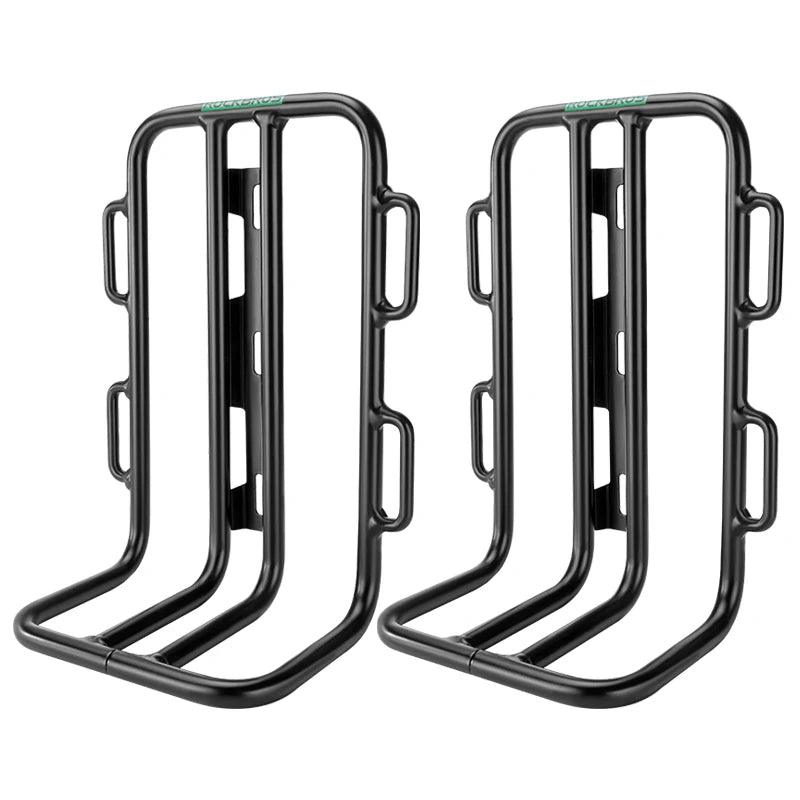 ROCKBROS Bicycle Front Fork Shelf With Bike Fork Bag MTB Road Cycling Racks Load Bearing Luggage 2.7LPortable Bike Bag Accessory