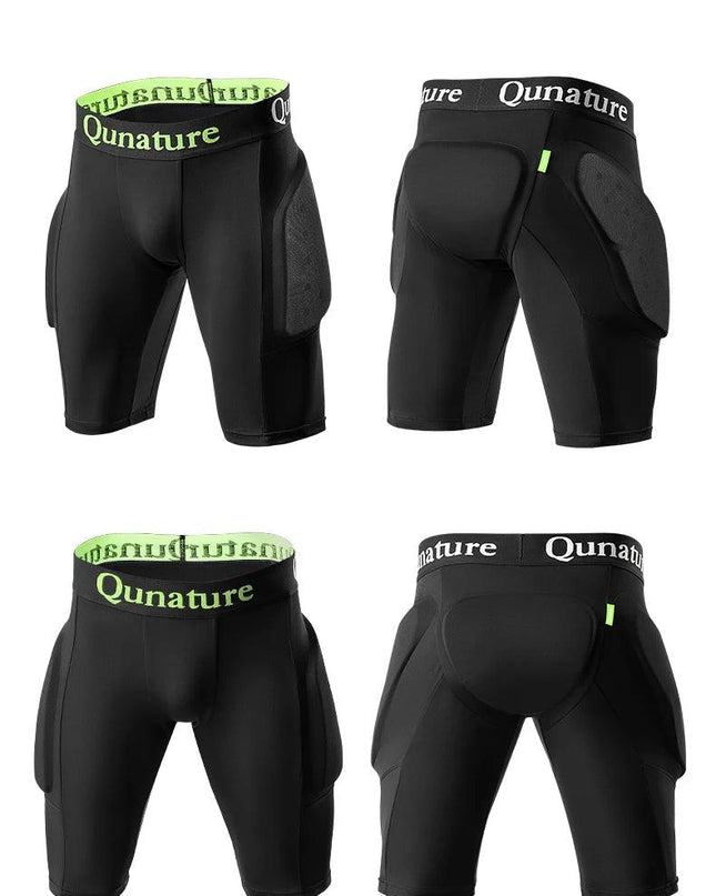 Qunature Ski Hip Protector Pants Adjustable Adult Sports Gear Shorts Snowboard Protection 3D Hip Pads for Motorcycle Skating