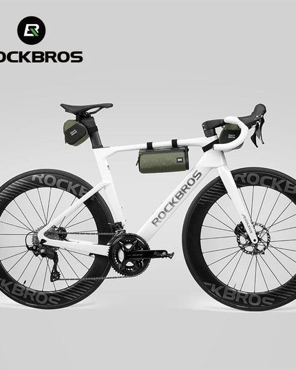 ROCKBROS Multifunctional Bike Bag Windproof Detachable Bag Large Capacity Pannier As Front Bag Tail Bag Cycling Accessories